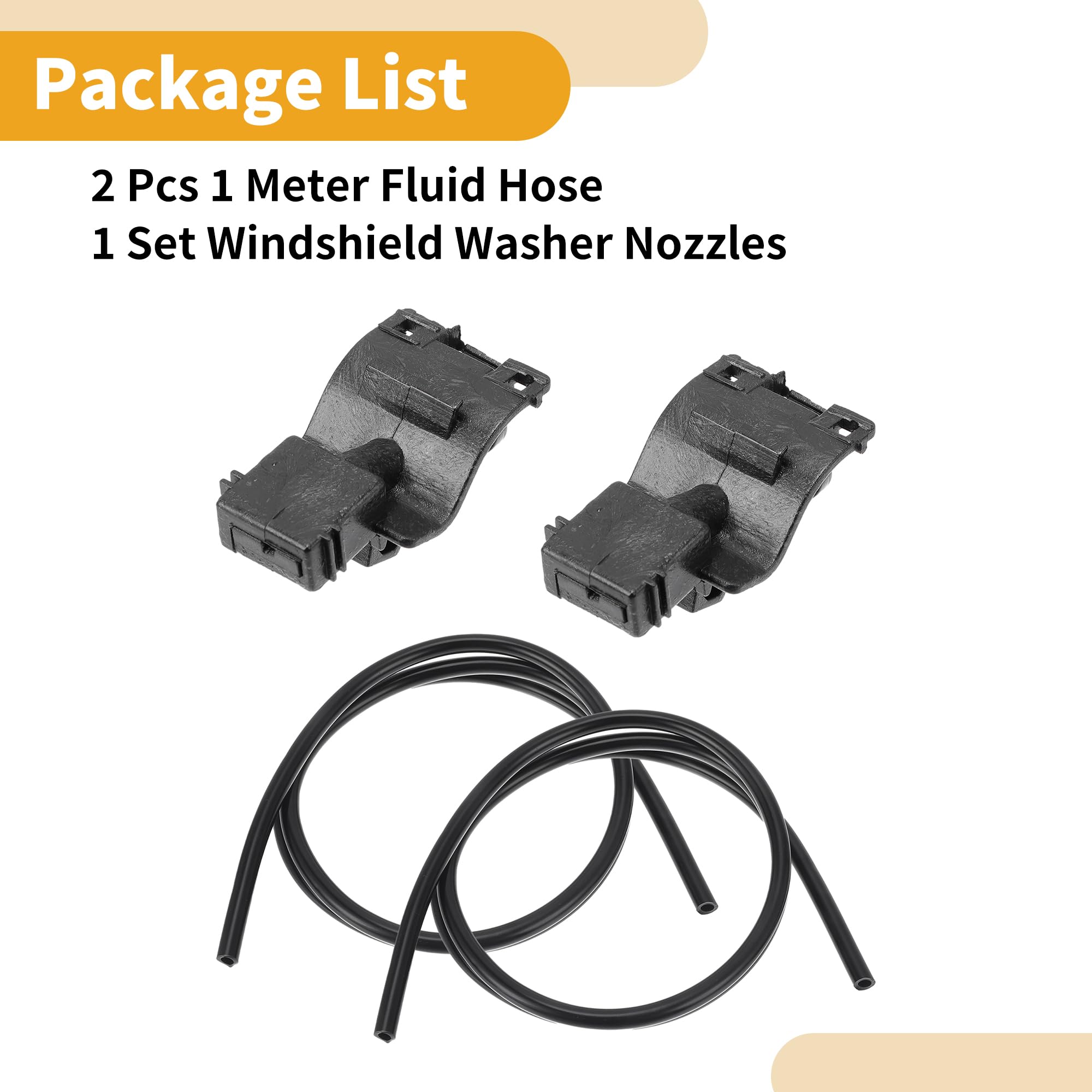 Amazon.com: A ABSOPRO 8538130170 Windshield Washer Nozzle Kit for